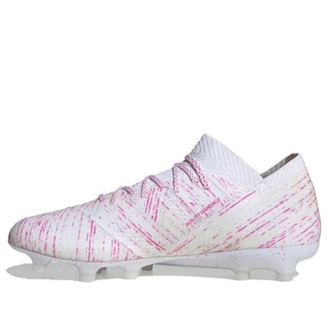 adidas Nemeziz 18.1 FG 'White Shock Pink' BB9427.